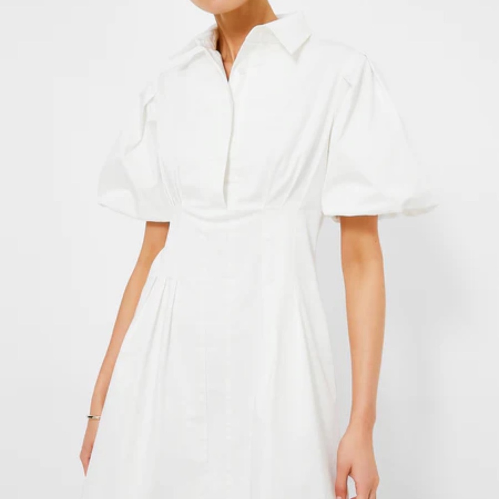 Tuckernuck White Mini Delaney Dress
